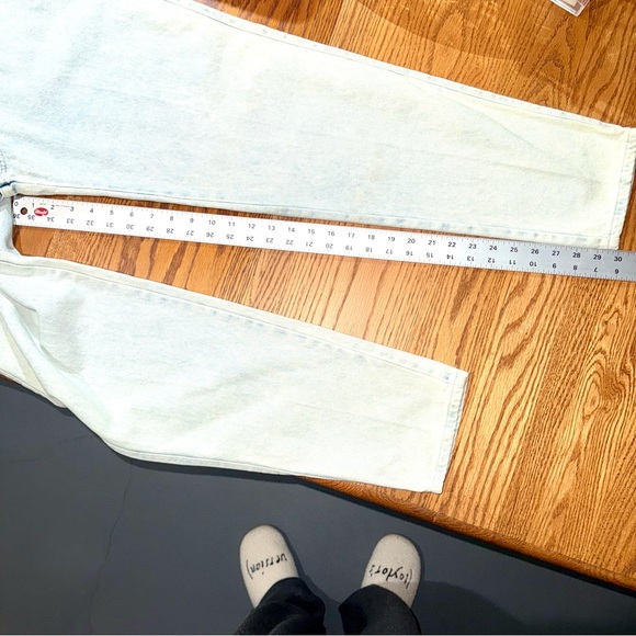 Vintage Sasson Light wash High Rise 80s Jeans Size 13 - Picture 14 of 14